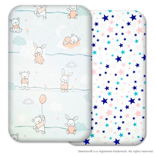 Next crib sheets - -, 2pc